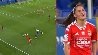 Kika Nazareth Master Class vs FC Barcelona [upl. by Elliven]