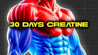 I Tried Creatine for 30 Days and Got AMAZING Results [upl. by Anirbus]