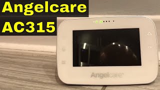 Angelcare AC315 Baby Movement Monitor ReviewWith 43 Inch Touch Control Display [upl. by Eenerb433]