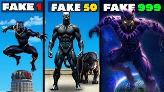 Fake Black Panther vs Real Black Panther in GTA 5 [upl. by Kylstra]