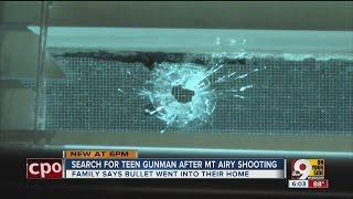 Search for teen gunman after Mount Airy shooting [upl. by Abba]