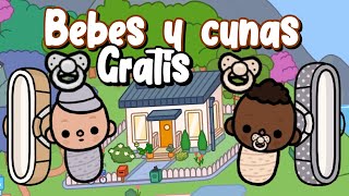 PAQUETE NUEVO DE BEBÉS Y CUNAS GRATIS EN TOCA BOCA NUEVA ACTUALIZACIÓN CONTOCA EMI [upl. by Albarran]