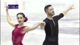 Lilah Fear  Lewis Gibson  Short Program  NHK Trophy 2018 [upl. by Euqinoj126]