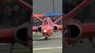 fouga magister fouga fougamagister fighter jet sound aviation airplane event taxi nice [upl. by Lucias130]