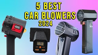 Top 5 Best Car Blowers 2024  Car Dryer Blower [upl. by Buatti595]