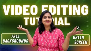 Green screen 🟢 se Video Backgrounds🔥 Kaise Change Karte hai 🤔 Easy Video Editing Tutorial 🎯 [upl. by Selmner215]