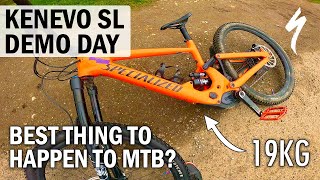 Specialized Kenevo SL Demo Day  This Lightweight EBike Has Changed MTB For The Better [upl. by Standing469]