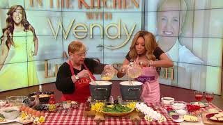 Lidia Bastianichs Italian Brunch  Wendy Williams Show June 3 2015 [upl. by Tnelc]