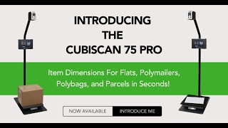 Cubiscan 75 Pro  All New Package Dimensioner [upl. by London168]