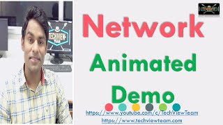 29 Network Practical Animated Demo  Computer Networking [upl. by Ittap]