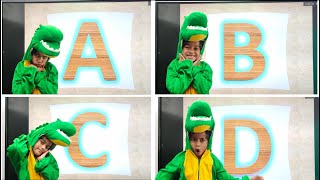 Crocodile teaches abcd in english  To learn ABCD in english Watch this video [upl. by Letnuahs]