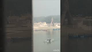 Namo Ghat Varanasi ll Ganga  Train View ❤️ kashivaranasi minivlog kashi vlog [upl. by Eca]