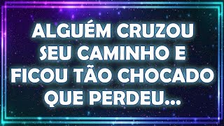 😮💌 Alguém Cruzou Seu Caminho e Ficou Tão CHOCADO Que Perdeu  Mensagem dos Anjos 888 [upl. by Nosae]