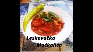 KAKO SE PRAVI LESKOVACKA MUCKALICARECEPT [upl. by Harlin]