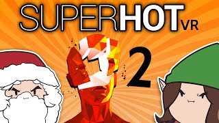 Superhot VR Action Hero  PART 2  Game Grumps [upl. by Erica]