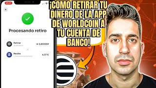 ¡Como Retirar Tu Dinero de la App de WorldCoin en la Nueva Actualización [upl. by Ecinahc]