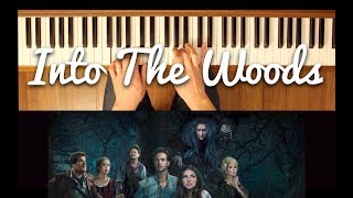 Agony Into the Woods EasyIntermediate Piano Tutorial [upl. by Rodgiva244]