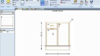 Cabinet Vision 2011 R1 Pull Position Reference [upl. by Afnin706]