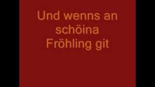 Und wenns an schöina Fröhling git [upl. by Edeline]