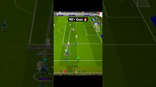 90’  Goal 🤩🤩 efootball pes fifa fifamobile [upl. by Farrison]