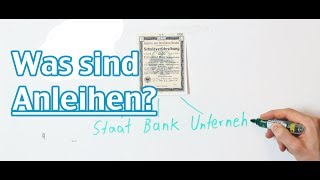 Was sind Anleihen Einfache Anleihen Erklärung  AktienmitKopfde [upl. by Jackelyn392]