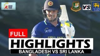 BANGLADESH VS Sri Lanka FULL HIGHLIGHTS Hong Kong Cricket Sixes 2024 [upl. by Pineda809]