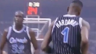 Penny Hardaway’s First NBA Game VERY RARE FOOTAGE [upl. by Leunam]