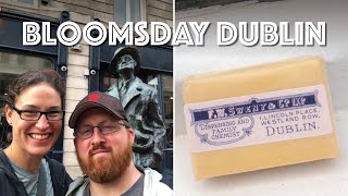 Bloomsday Dublin Walking Tour of Ulysses  Ireland Ep 2 [upl. by Adnoval]