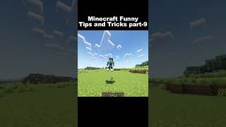 Minecraft funny tips and tricks part9 indiangamer hindigameplay minecraftfunny funny [upl. by Anelam]