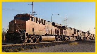 Trains in Sunset Hours  Spokane Railfanning  080424 [upl. by Ohl]