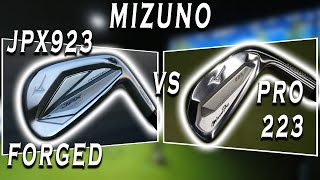 Mizuno JPX923 Forged vs Pro 223 Which one is the BETTER Choice [upl. by Hotze]