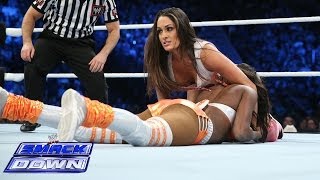 The Bella Twins vs The Funkadactyls SmackDown Nov 15 2013 [upl. by Idaline]