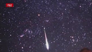 Meteor shower lights up Sacramento night sky [upl. by Mikal350]