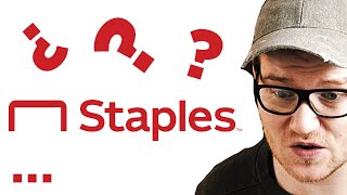 Whats WRONG with the NEW Staples Logo 🤔 [upl. by Adim629]