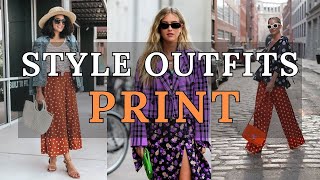 Print Combinations Mastering Print Combinations in Your Outfits [upl. by Namaj700]