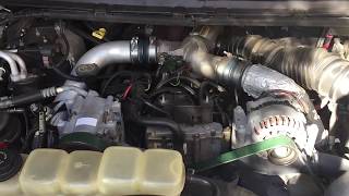 73 Powerstroke Exhaust Back Pressure Sensor Location [upl. by Garwin]