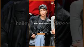 HER STYLE IS SO 🛐 haileybieber [upl. by Sholom969]