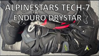 Alpinestar Tech 7 Enduro Drystar Unboxing [upl. by Notgnilra]