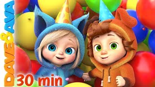 🎁 Happy Birthday  Baby Songs and Nursery Rhymes by Dave and Ava 🎁 [upl. by Eugenle131]