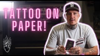 Tips for Ballpoint Pen Tattoo Cartridge Use [upl. by Rolyt]