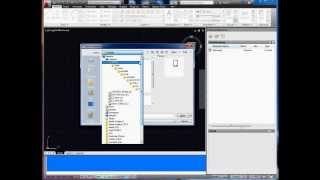 AutoCAD Tutorial How to Insert dwt Layouts into a drawing [upl. by Hannahsohs7]