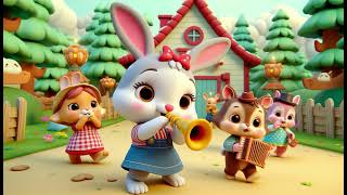 Little Bunny Foo Foo from Nursery Rhymes amp Kids Songs [upl. by Leavelle]