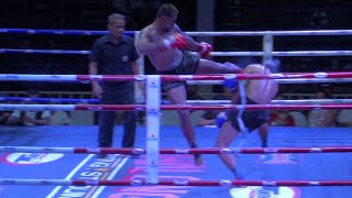 Seuadao Tiger Muay Thai vs Saichol Kaewphitak Muay Thai  Chalong Boxing Stadium 2852015 [upl. by Yllib]