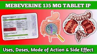 Mebeverine hydrochloride in hindi  Colospa Tablet Uses In Hindi  Dose  PHARMACYTREEsangam [upl. by Ardisj]