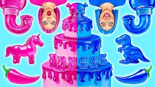 Cake Decorating Challenge  Food Battle by Multi DO Smile [upl. by Kramnhoj]