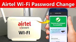 wifi ka password kaise change kare  airtel wifi password change kare  airtel fiber password change [upl. by Ycniuqal489]