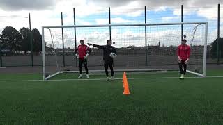 Goalkeeper Training Session 2  Warm up Passing Handling Distribution Crossing [upl. by Mikihisa]