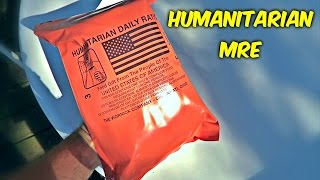 Testing Humanitarian MRE Meal Ready to Eat [upl. by Lemhaj193]