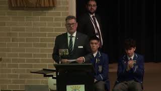 Anzac Day 80th Commemoration Assembly [upl. by Cruce]