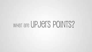 Upjers gives assistance  Trading points for premium currency  Upjers Screencast [upl. by Knutson]